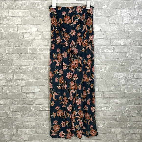 Maurices floral tube top jumpsuit - Picture 3 of 10